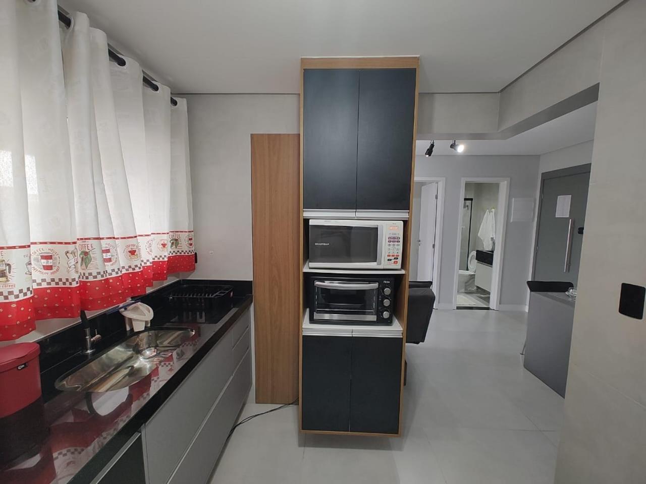 Apto Com Lazer Completo, Piscina, Ar, Mercadinho E Pet Friendly A 1 Min Da Praia Praia Grande (Santos) Exterior foto